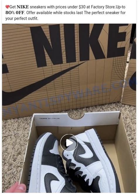 nike sneakers under 30 scam